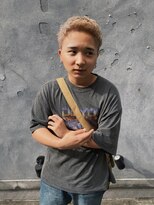 ハイセンス(HISENSE)&nbsp;メンズハイトーンスパイキーショートベリーショート【GIA】