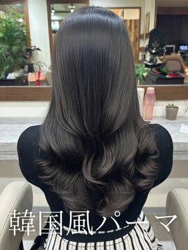 アミー 池袋(Ammy) コテ巻き風パーマ /韓国風パーマ/デジタルパーマ/レイヤーカット