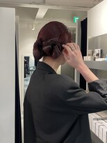 ビューズ(VIEWS)&nbsp;ヘアセット/結婚式ヘアセット/タイトシニヨン[表参道]