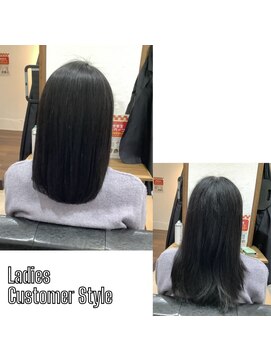 チャンドット(chan.) ≪chan.≫ Customer Style ナチュラル縮毛矯正