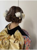 シニヨンアレンジ