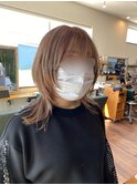 「周りと差がつく」ベージュシャギーマッシュウルフ