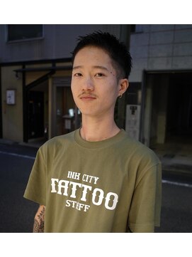 オムズポカ 栄矢場町店(OM's poka) クルーカット／名古屋メンズカット