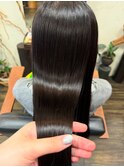 髪質改善ストレート