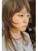 hair by ryu【ハイトーンウルフ　ローライト】