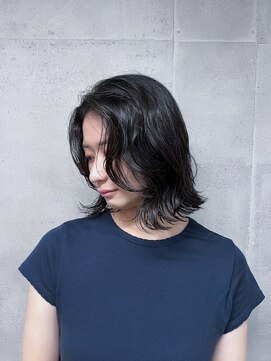 ナヌーク ダイカンヤマ(nanuk daikanyama) ニュアンスボブミディアムパーマ