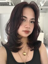 ヨロ 渋谷(YOLO)&nbsp;韓国ヘアーハッシュカットレイヤーカットハイライトカラー