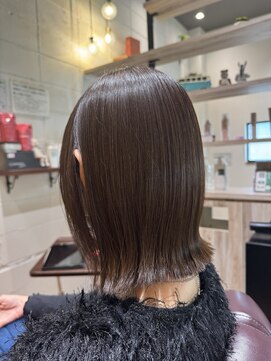 チアー ヘアリラクゼーション(cheer HAIRRELAXATION) ツヤ髪ボブ