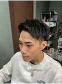 MEN’S HAIR/サーフカール/刈り上げセンターパート/柏