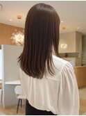 上品ツヤ感ミディアムストレート【若江岩田】