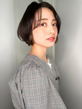 COVER HAIR ACADEMY 北浦和【カバーヘア アカデミー】北浦和西口店【4/6 OPEN(予定)】 大人美人ショートボブこなれセンターパートp1北浦和20代30代40代