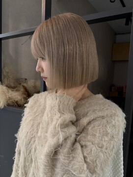 エトワ 中央店(etoi) 大分韓国ボブタッセルボブミニボブショートボブ切りっぱなし重め