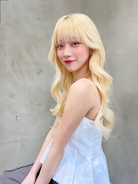 ケイト(kate) 【kate 大宮】ホワイトブロンド×巻き髪スタイル