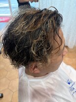 アズールサン 草加西口店(azule-sun) ツイストスパイラル,メッシュ,40代50代,ツーブロック【草加】