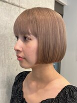 サンクプロジェクト(cinq PROJECT)&nbsp;王道ミルクティーベージュボブ
