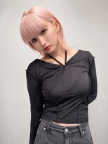 モニカ(MONIQA) 【ペールピンク】ブリーチデザインカラー