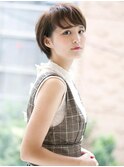 【M.SLASH】深みあるカラーで♪知的ショートa
