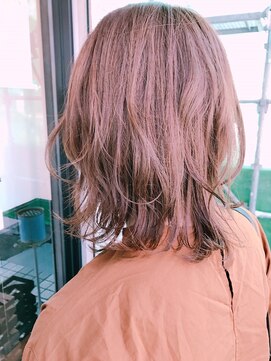 シャンプーボーイアネックス(SHAMPOO BOY Annex) くびれミディ×切りっぱなし風☆鎖骨外ハネボブｂｙERINA