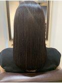 tuuli 杉嶋梨紗 髪質改善 ココアブラウン 前髪 大人かわいい