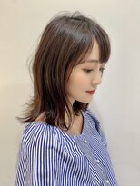ヘアーデザイン ミヤビ 広尾(HAIR DESIGN MIYABI)&nbsp;こなれミディ×グレージュ3♪