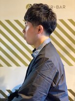 バーバーバー アカバネ(BARBER-BAR AKABANE)&nbsp;大人のパーマスタイル【BARBER-BAR】