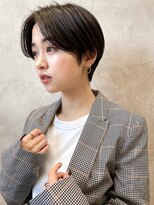 メゾンドイギー(MAISON de IGGY)&nbsp;2wayバングの柔らかいハンサムショート＊