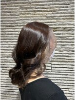 ビス ヘア アンド ビューティー 西新井店(Vis Hair＆Beauty)&nbsp;20代30代大人かわいい艶感グレージュフェイスフレーミング