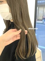 ビューバイネオリーブ 用賀店(Beau'r by neolive) ショコラアッシュヘルシースタイルふんわりカールインナーカラー
