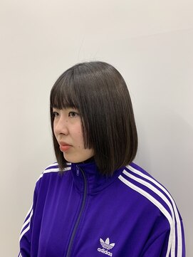 ビーヒアナウ N゜03 金沢駅西店(BE HERE NOW) 【bob/切りっぱなし/姫カット/髪質改善トリートメント】