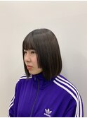 【bob/切りっぱなし/姫カット/髪質改善トリートメント】