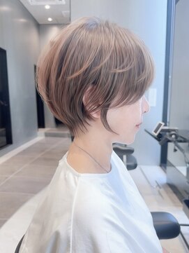 ハルキミナト ジャパン ヨコハマ(HARUKI MINATO japan YOKOHAMA) 大人ショート/レディース ショート ブラウンベージュナチュラル