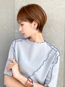 ロンド レグリーズ 立川(Lond leglise) ショート×顔周り×前髪×シルキーベージュ×グレージュカラー