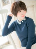 mod's百道浜/ステップボーンカットショートマッシュルームヘアh