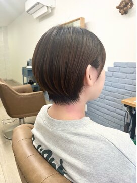 リープ(leap hair) 丸みショート