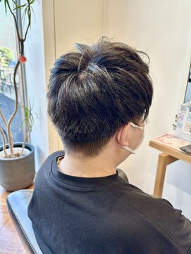 リシェールグリーン 越谷花田店(RICHAIR GREEN) マッシュパーマ/ウルフ/アッシュブラック/カルマパーマ