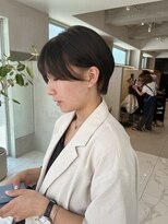 ガリカ 大名(Gallica)&nbsp;大人ショート/耳かけチラ見せインナーカラー/ゴールドベージュ