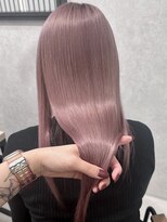 ロウル 渋谷(LOWRL)&nbsp;ピンクラベンダー/ケアブリーチカラー