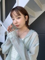 ケーツー 谷町(K-two)&nbsp;ボブ*ボブカット*ショートボブ*前髪ありボブ*オン眉*前髪カット