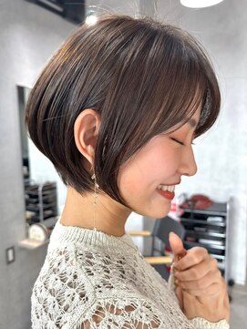 プルーヴ 秋葉原(prove) 30代40代大人女性/前髪ありショートボブ/ショートヘア/髪質改善