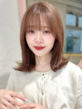 ソア 並木坂(Soa) 韓国風スタイル/レイヤーカット/髪質改善/透明感カラー/Chinatsu