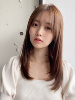 エトラ 渋谷店(etora)&nbsp;小顔 美髪 レイヤーカット イメチェン ワイドバング"