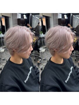 ユアーズヘア 東新宿店(youres hair) 2ブリーチで作るホワイトベージュ