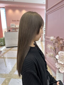 リー 梅田(Lee) arisa/ベージュカラー/髪質改善カラー