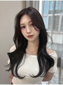 【木串楽人】韓国ヘア/レイヤースタイル/くびれヘア/流し前髪