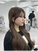 前髪顔まわり韓国ヘアレイヤーカットサイドバンク2wayバンク韓国
