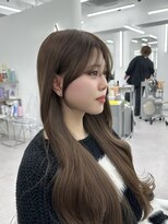 アマトウキョウ アユンチェ(AMA TOKYO×AYUNCHE) 前髪顔まわり韓国ヘアレイヤーカットサイドバンク2wayバンク韓国