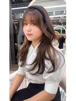 ロンドルピナス 小倉(Lond Lupinus) ブルーブラック/ワイドバング/美髪のススメ/外ハネボブ/北九州/