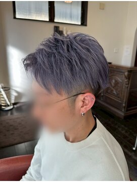 メンズブリーチ+フルカラー+カット