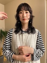 ヤント(yant)&nbsp;ミディアムレイヤー × ニュアンスパーマ