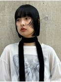 ◎レイヤーボブくびれボブストレートウルフボブウルフカット